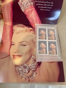 Marylin Monroe USA Stamp Folio Year 1995