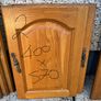 Walnut Kitchen cabinet doors variety of sizes Image 3