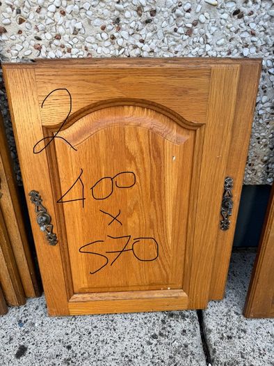 Walnut Kitchen cabinet doors variety of sizes