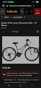 Girls bicycle