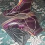 Tricker's Stephy Brogue Ankle Boot Size 8(UK) Purple Image 10