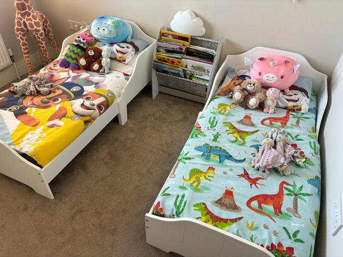 Toddler bed and baby elegance mattress
