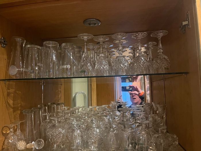 Coffee sets and glasses