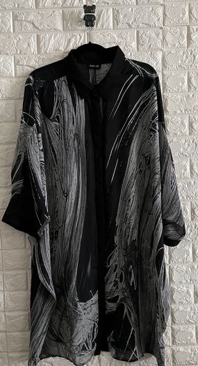 Plus Size Long Blouse Ronen Chen
