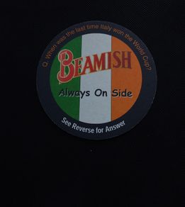Beamish Irish Stout - Come On Ireland : Beer Mats/Coasters