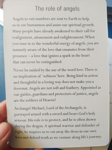 Angel cards pack