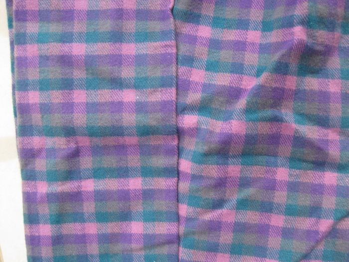 Vintage Girl's Check Trousers.