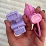 Lalaloopsy Replacement Pink Cat and Peanut Pet Purple Elephant approx. 3 2009 MGA Used Please see photos Image 10