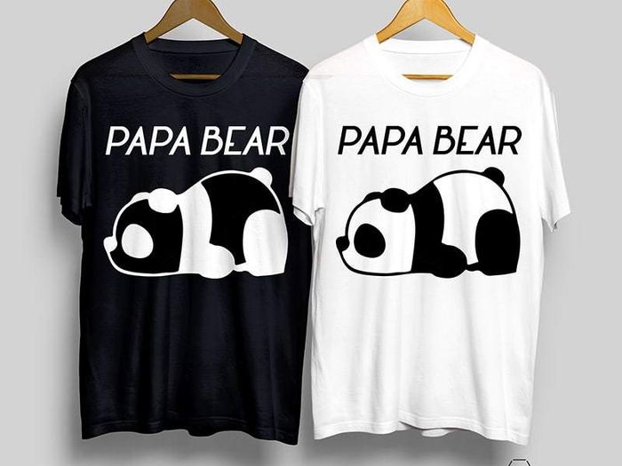 Papa bear t-shirt