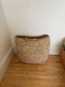 artisan weaved basket / bag