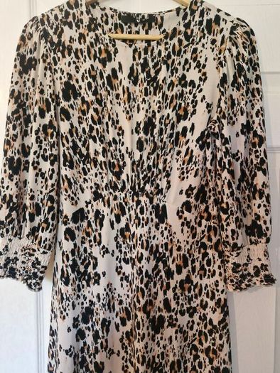 Animal print jersey dress Size 12