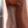Faux Prada wicker/paper and PU leather shoulder bag Image 3