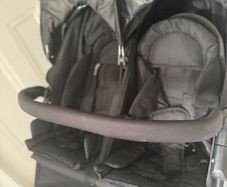 Out and about double buggy