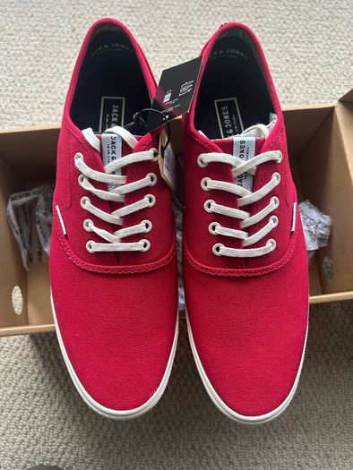 Mens Jack and Jones Canvas Size 9