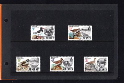 1984 Alderney Birds Commemorative Stamp Presentation Pack