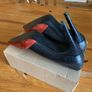 Zara Leather Suede Stiletto Shoes Image 7