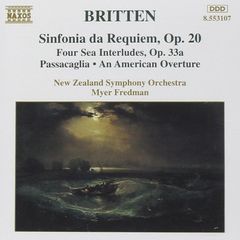 Britten. Sinfonia da Requiem. CD. Free Postage!