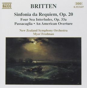 Britten. Sinfonia da Requiem. CD. Free Postage!