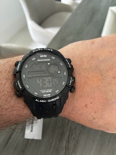 Skechers McConnell Casual Digital Watch for Men RRP 55
