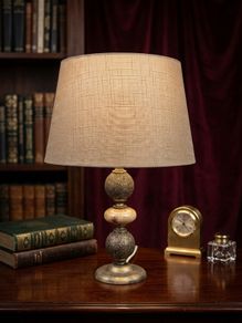 Handmade bedside lamps - pair