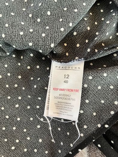 Cute black top size M