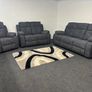 3+2+1 Hudson All Fabric Recliner Sofa Set Image 4