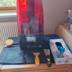 Full elegoo resin printing set-up