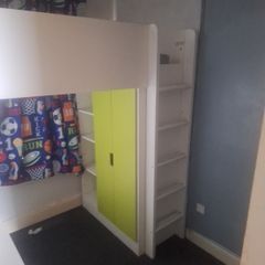 IKEA  bed& desk unit.