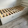 Solid Single bed with storage 6ft x 3ft Image 2