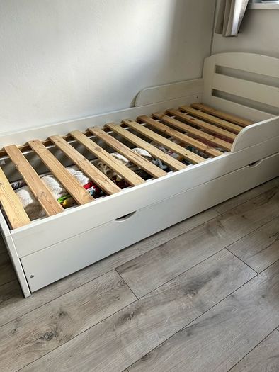 Solid Single bed with storage 6ft x 3ft