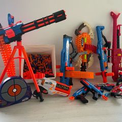 NERF toy package