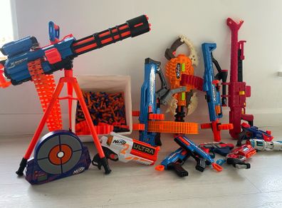 NERF toy package