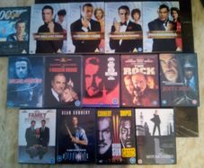 Sean Connery Dvd Collection Bundle 007 James Bond Highlander The Rock Dr No The Untouchables Etc