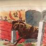 Original Spanish Bullfighting Art on Linen (11) Image 2