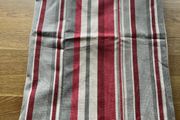 Striped curtains
