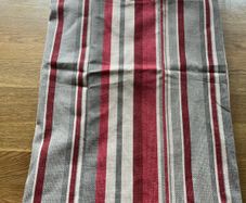 Striped curtains
