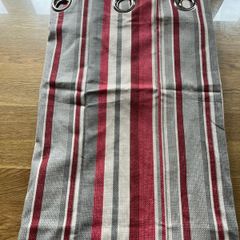 Striped curtains