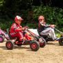 Girls Kids Pedal Go-kart 5-8yrs Inflatable Tyres Image 5