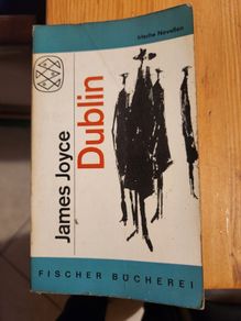 James Joyce Dublin. German Version  By Fischer Boucherei. 1961 First Edition Paperback In Good Condition.