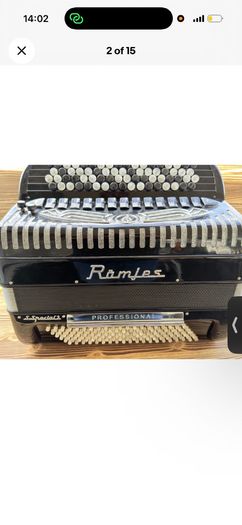 ramjes by dallape accordion button