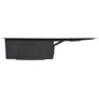 Handmade Kitchen Sink with Strainer Black Stainless Steel Image 5