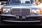 Mercedes w126 rare front spoiler