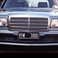 Mercedes w126 rare front spoiler
