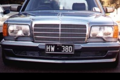 Mercedes w126 rare front spoiler