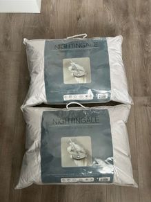 Duck down pillows