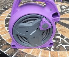 Hozelock Pico 10m garden Hose Reel with Multi Spray Gun