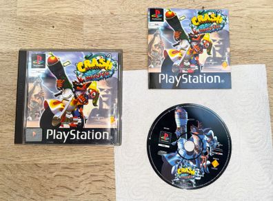 Crash Bandicoot 3 Warped (CIB, Black label) PlayStation 1 Retro PS1
