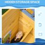 Wooden Sandpit Children Sandbox Pirate Ship Sandboat Outdoor Backyard Playset Play Station (FREE SHIPPING) Image 9