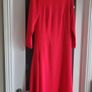 Kate Cooper coral asymmetrical dress Sz 10UK Image 2