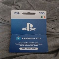 PlayStation 50 euro IE giftcard